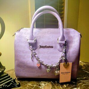 Your Next Obsession - JUICY COUTURE Lavender Princess Satchel w/Charm Attachment